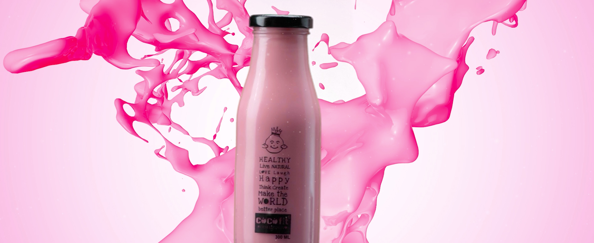 DARK CHOCOLATE COCNUT MILKSHAKE